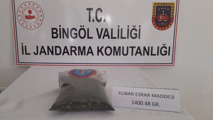 Bingöl'de yapılan operasyonda uyuşturucu ve silah ele geçirildi