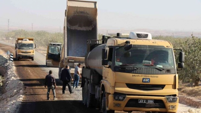 Birecik'e uzun ömürlü beton yol