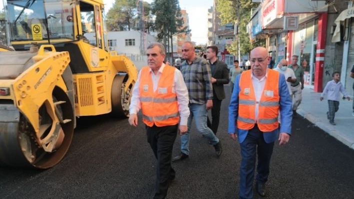 Birecik'te Asfalt Çalışmaları İncelendi