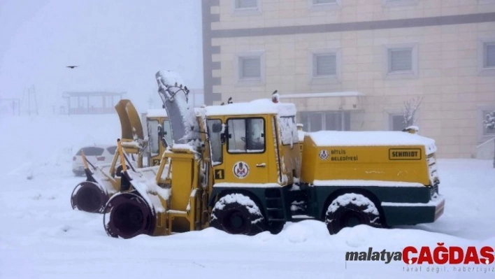 Bitlis'te 47 köy yolu ulaşıma kapandı