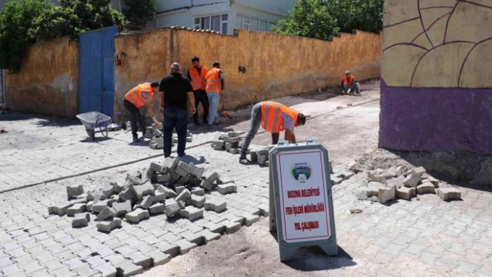 Bozova'da üst yapı çalışmaları