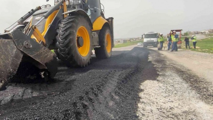 Bozuk yollarda bakım onarım çalışmaları başladı