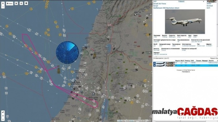 Bu kez İsrail uçakları Suriye'deki Rus askeri üslerini gözlemledi