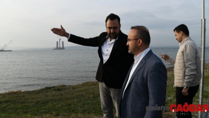 Bülent Turan'dan 1915 Çanakkale Köprüsü'ne ziyaret