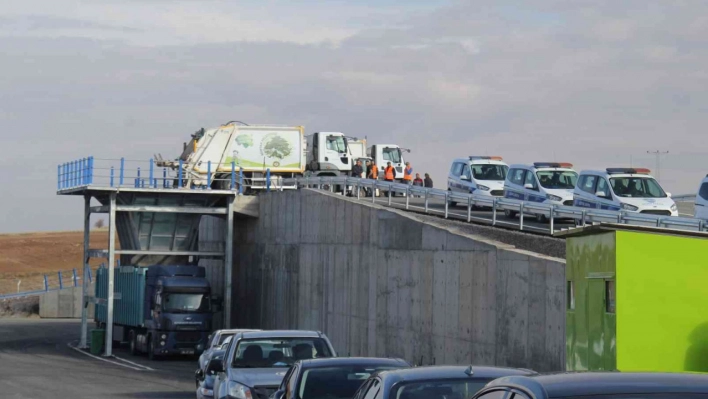 Bünyan'da Çöp Transfer İstasyonu hizmete girdi