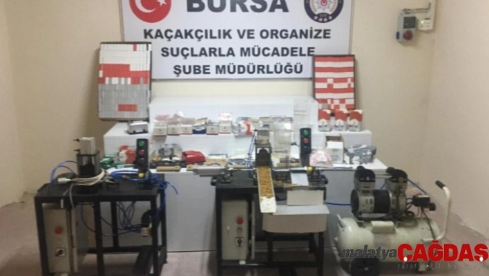 Bursa'da dev kaçakçılık operasyonu