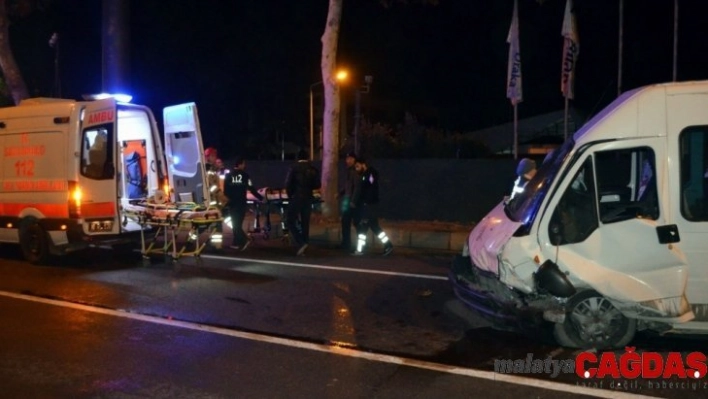 Bursa'da trafik kazası: 2'si ağır 10 yaralı