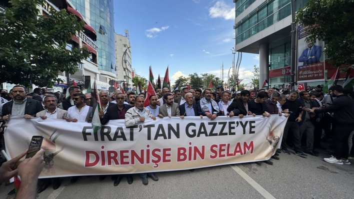 Büyük Gazze Yürüyüşü ve Mitingi yapıldı