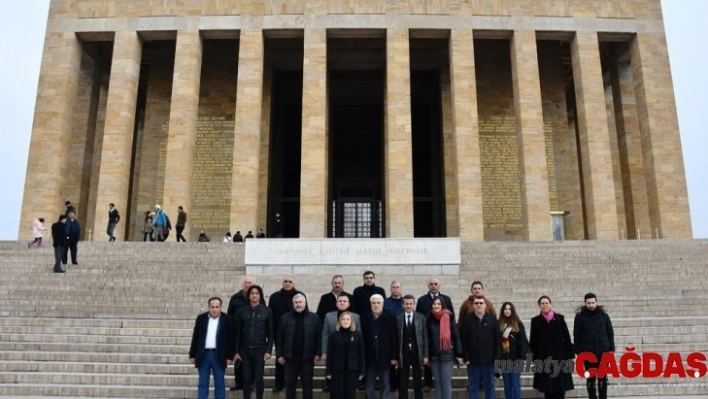 Büyükçekmeceli muhtarlardan Anıtkabir ziyareti