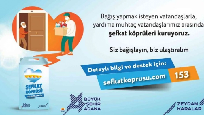 Büyükşehir 'Şefkat Köprüsü' kuruyor