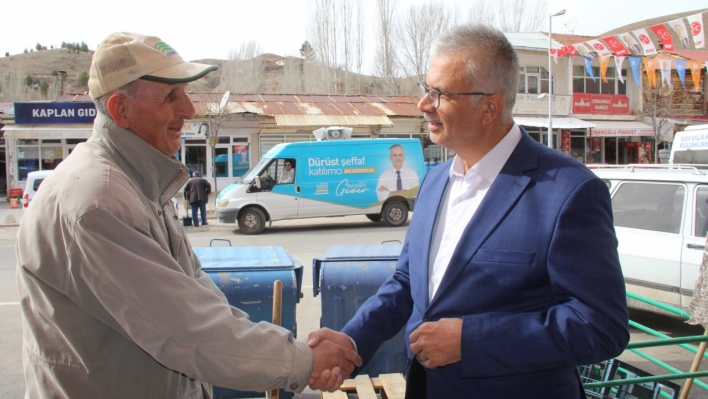 Büyükşehir Bağımsız Başkan Adayı Prof. Dr. Gezer, Kuluncak İlçesini Ziyaret Etti