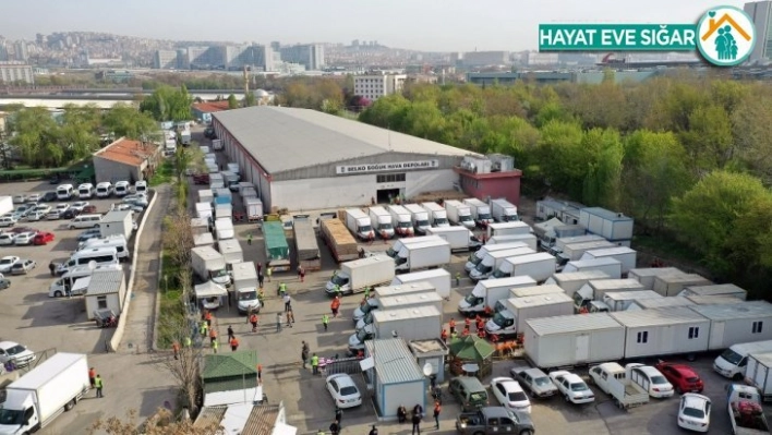 Büyükşehir Belediyesi, gıda yardımları kolilerini taşıtmak üzere nakliyecilerle anlaştı