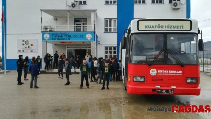 Büyükşehir Belediyesinden okula destek