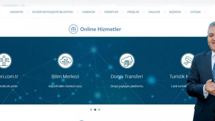 Büyükşehir'den tek tık ile online hizmetler