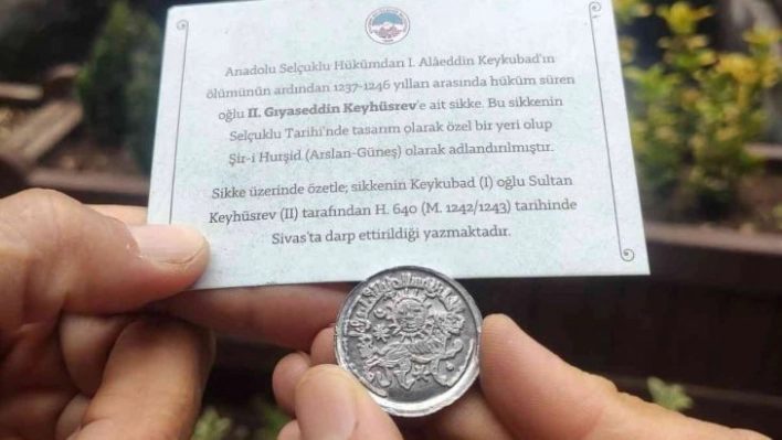 Büyükşehir'in Selçuklu Uygarlığı Müzesi'nden ziyaretçilerine hatıra sikke