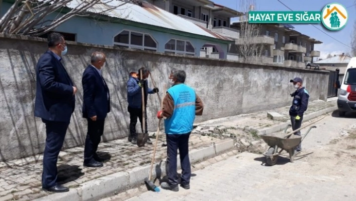 Çaldıran Belediyesinde temizlik seferberliği