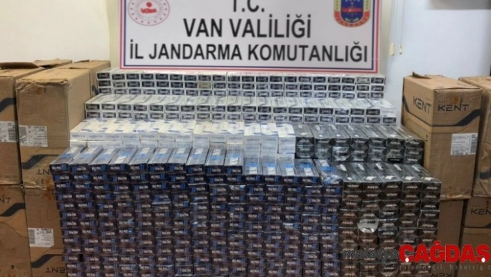 30 bin 390 paket kaçak sigara ele geçirildi