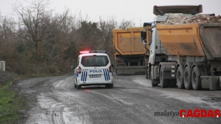 Çamura batan şahsın yardım çığlığı