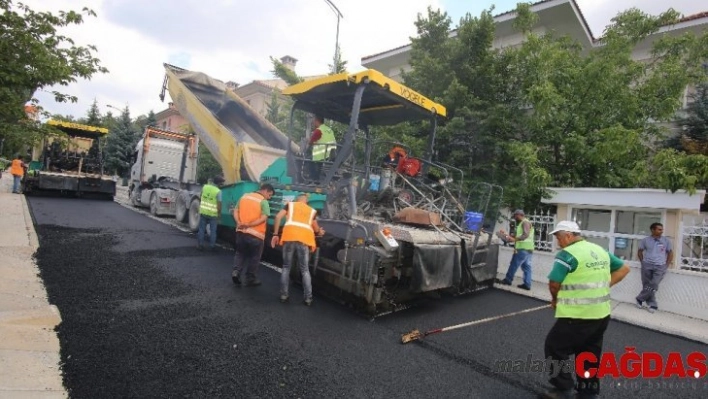 Çankaya asfaltta geçen yılı 100 bin ton ile kapattı