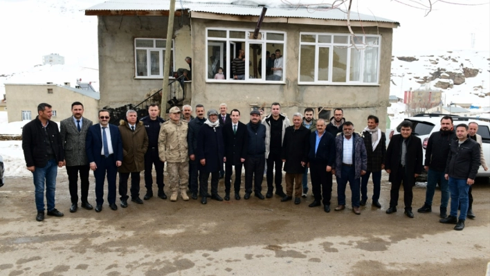 Çatak Kaymakamı Sercan Sakarya'dan mahalle ziyareti