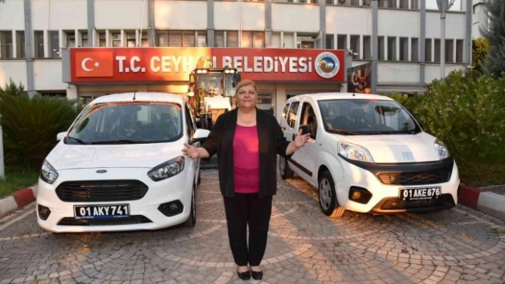 Ceyhan Belediyesine yeni araçlar