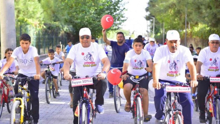 Ceylanpınar'da sağlık için pedal çevrildi