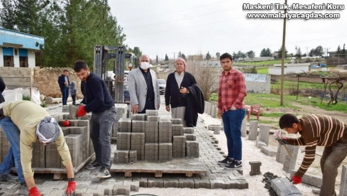 Ceylanpınar kırsalında çalışmalar devam ediyor