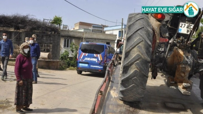 Cezaevinden izinli çıktı, çiftçinin traktörünü çaldı