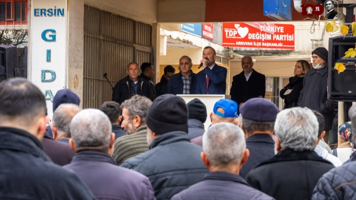 CHP'li Ergün Kılıç Arguvan için yola çıktı