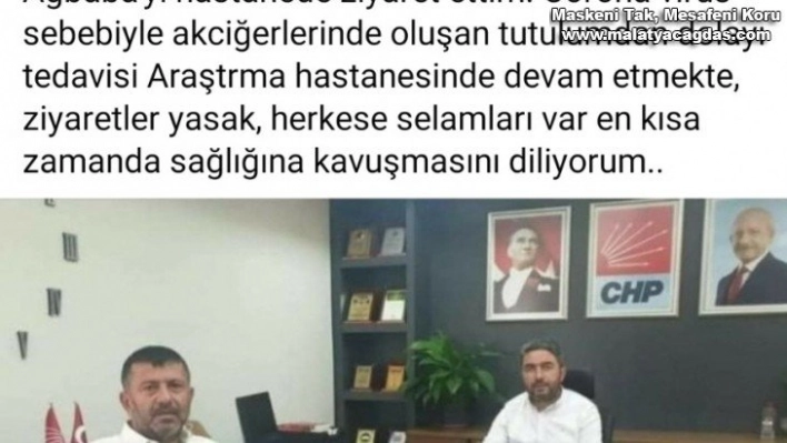 Veli Ağbaba hastaneye kaldırıldı