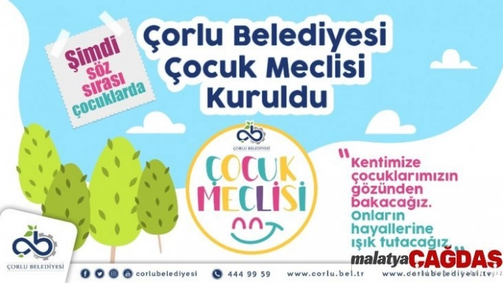 Çorlu'nun geleceğini çocuklar şekillendirecek