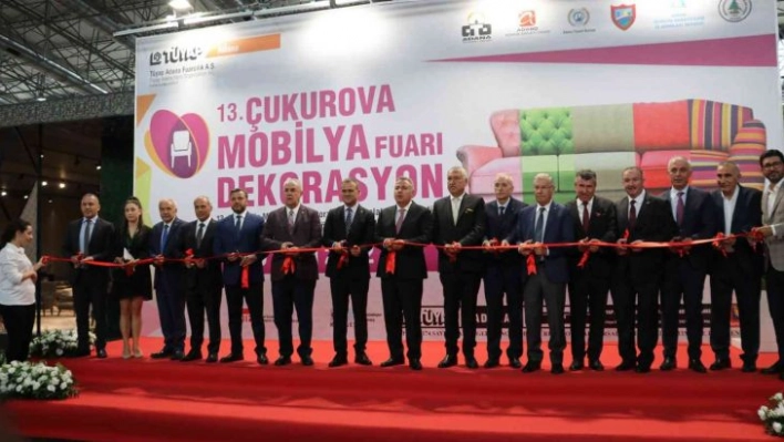 Çukurova Mobilya Dekorasyon Fuarı açıldı