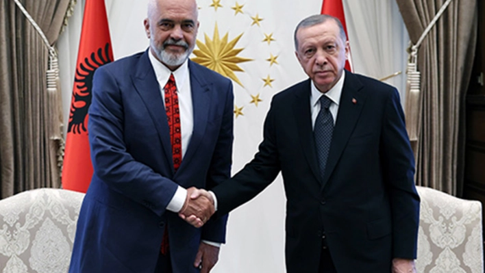 Cumhurbaşkanı Erdoğan Arnavutluk Başbakanı Edi Rama ile görüştü