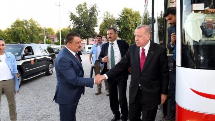 Cumhurbaşkanı Erdoğan'dan Malatya Büyükşehir Belediyesine ziyaret