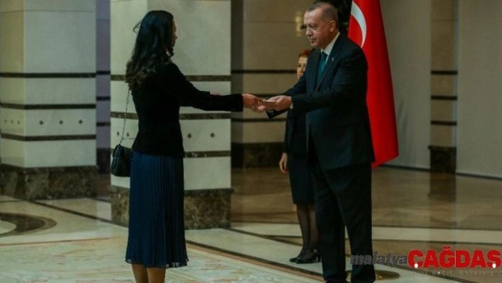 Cumhurbaşkanı Erdoğan, Estonya Büyükelçisini kabul etti