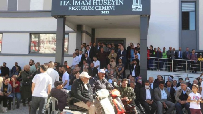 Cumhurbaşkanı Erdoğan, Hz. İmam Hüseyin Erzurum Cemevi'nin açılışını telekonferans ile yaptı