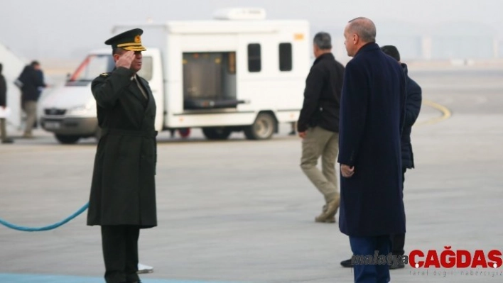 Cumhurbaşkanı Erdoğan Katar'a hareket etti