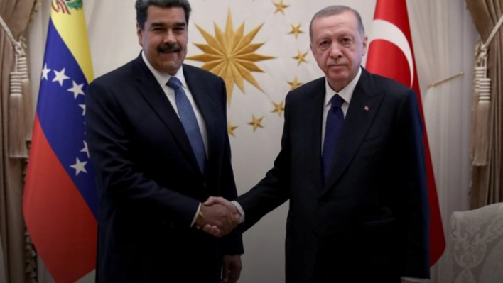 Cumhurbaşkanı Erdoğan, Venezuela Cumhurbaşkanı Maduro ile görüştü