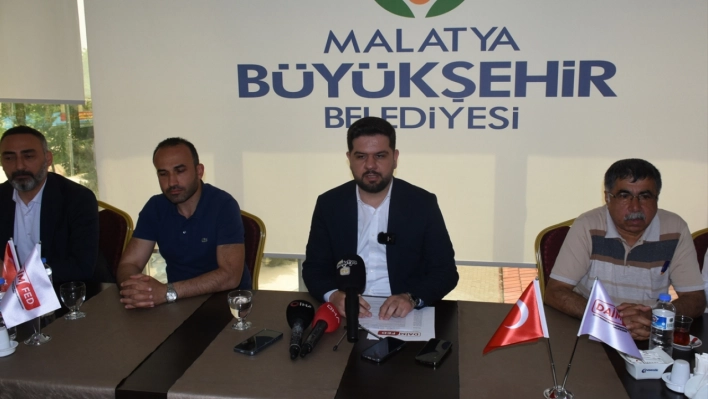 DAİMFED Malatya Şube Başkanı Esen, basın mensuplarıyla bir araya geldi