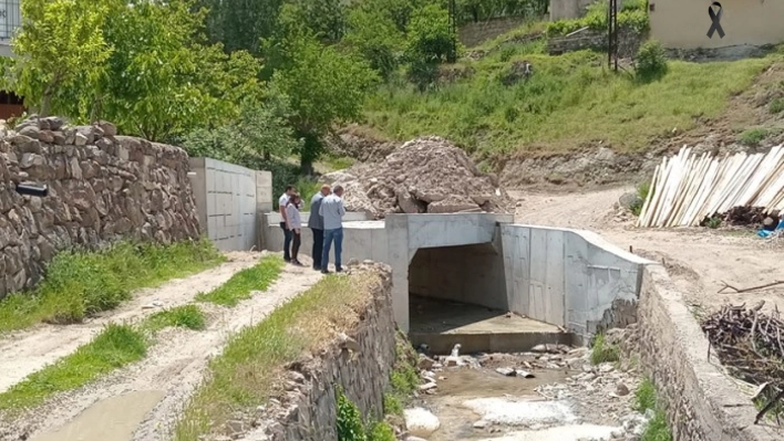 Darende'de Köprü Çalışmaları Başladı