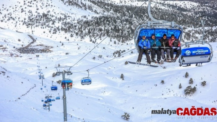 Denizli Kayak Merkezi rekora koşuyor