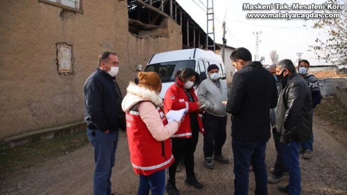 Deprem bölgesi Elazığ'da ailelere Psikososyal Destek