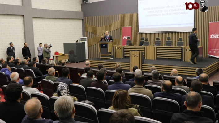 Deprem Bölgesini Canlandırma Destek Programı' toplantısı yapıldı