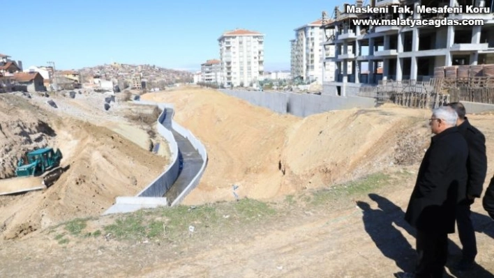 Derme Deresi'nde çevre düzenlemesi başladı