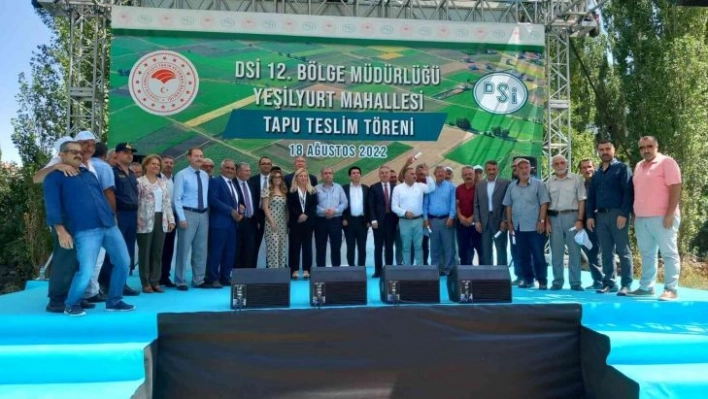 Develi'de 5 yıl süren arazi toplulaştırmada başarı sağlandı