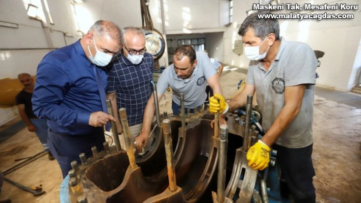 Dicle pompa istasyonundaki arıza kısa sürede onarıldı