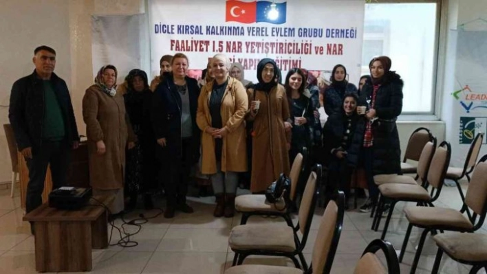 DİKKAD'dan geleceğin çiftçilerine nar yetiştiriciliği ve nar ekşisi yapımı eğitimi