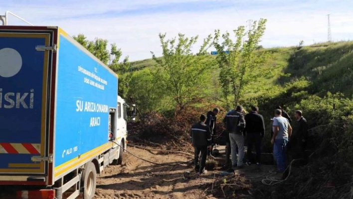 DİSKİ'den su kesintisine anında müdahale