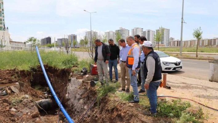 DİSKİ'den yeni imar alanlarına içme suyu hattı