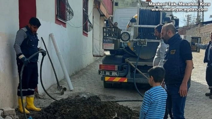 DİSKİ'nin çalışmaları Silvan'da vatandaşı memnun ediyor